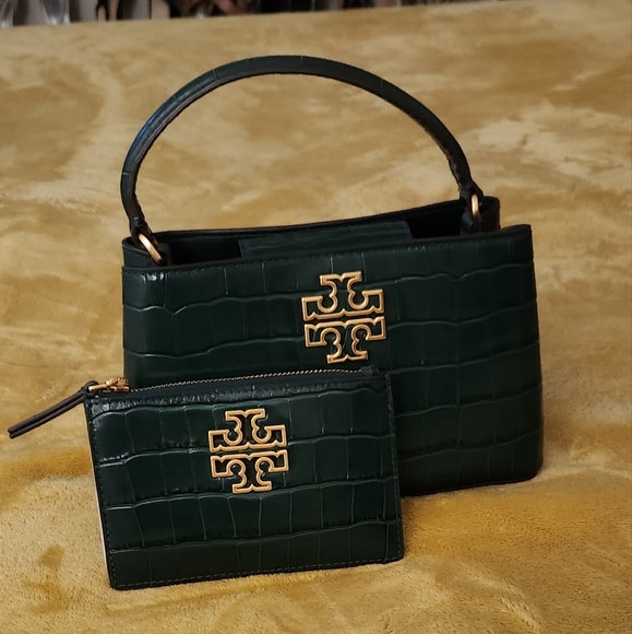 Tory Burch mini bag and matching wallet - Picture 1 of 6